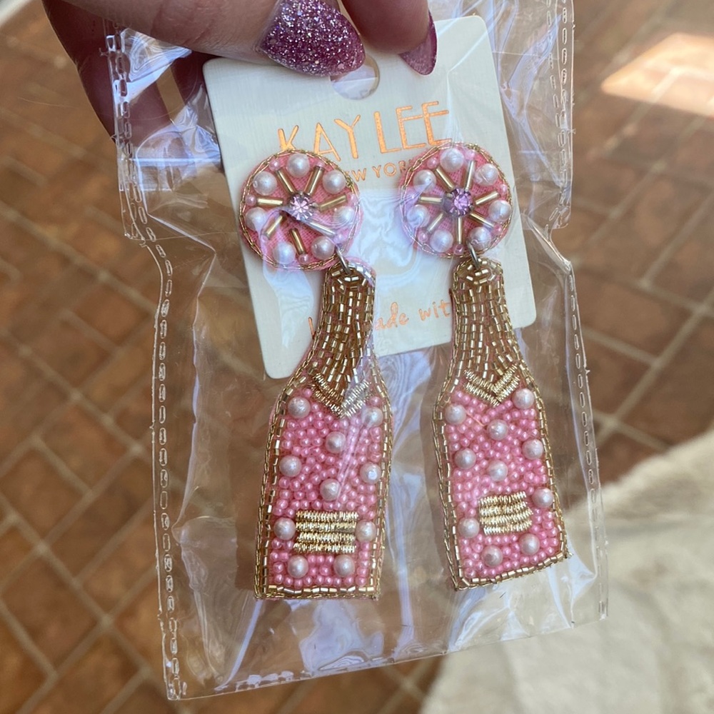 Perfectly pink earrings!